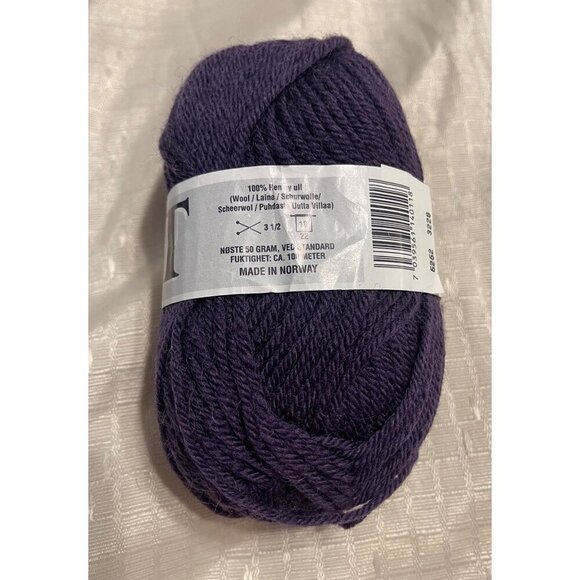 1 Skein Sandnes Garn Smart Superwash Wool Yarn DK Wt 5252 3228 Purple 1.76 oz - Picture 5 of 6